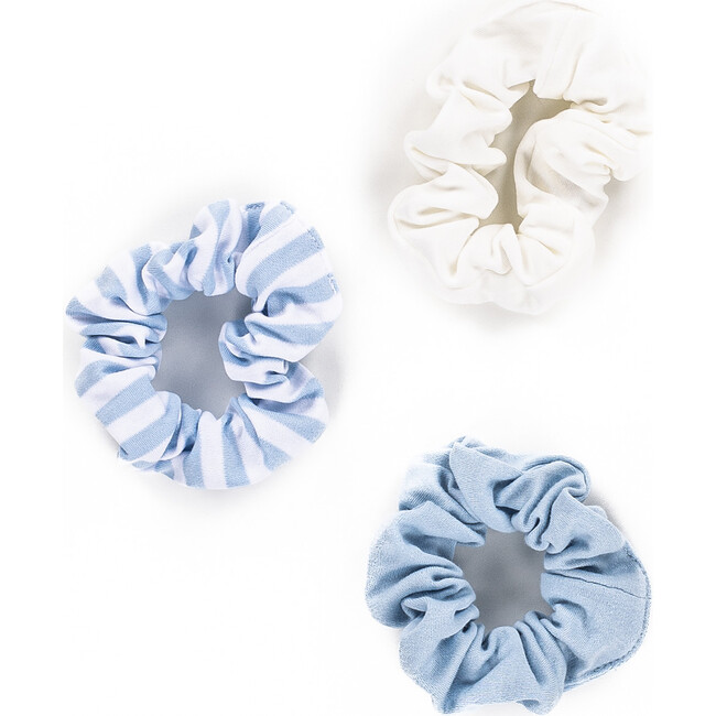 The Muffin Mama Scrunchy, Blue Mix - Hair Accessories - 1 - zoom