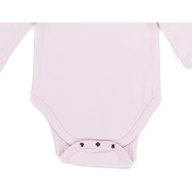The Muffin Onesie with Long Sleeves, Muffin Pink - Onesies - 3