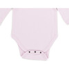 The Muffin Onesie with Long Sleeves, Muffin Pink - Onesies - 3