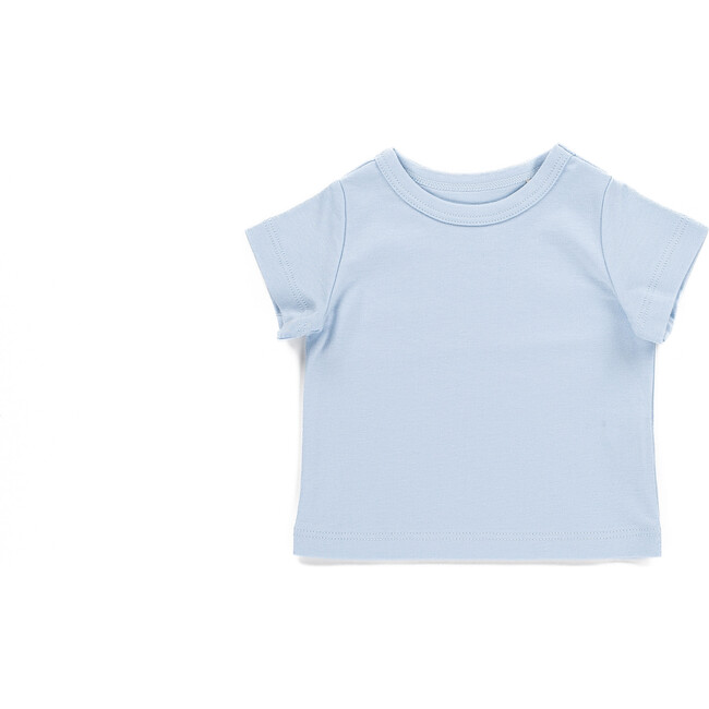 The Muffin Lullaby Top with Short Sleeves, Muffin Blue