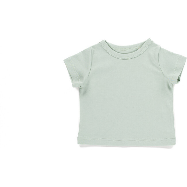 The Muffin Lullaby Top with Short Sleeves, Muffin Green