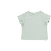 The Muffin Lullaby Top with Short Sleeves, Muffin Green - Pajamas - 1 - thumbnail
