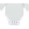 The Muffin Onesie with Long Sleeves, Green Stripes - Onesies - 3 - thumbnail