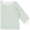 The Muffin Lullaby Top with Long Sleeves, Muffin Green - Pajamas - 2