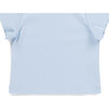 The Muffin Lullaby Top with Short Sleeves, Muffin Blue - Pajamas - 3