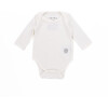 The Muffin Onesie Set with Long Sleeves, Heather Grey Stripe - Onesies - 5