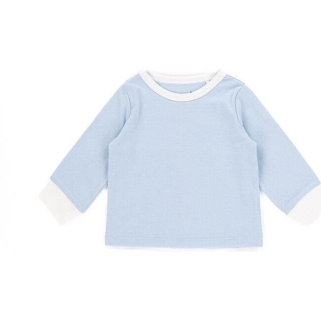 The Muffin Lullaby Top with Long Sleeves, Muffin Blue