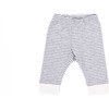 The Muffin Lullaby Bottom in Long, Heather Grey Stripe - Pajamas - 1 - thumbnail