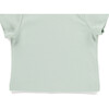 The Muffin Lullaby Top with Short Sleeves, Muffin Green - Pajamas - 3