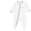 The Muffin Lullaby Set with Long Sleeves, Heather Grey Stripe - Mixed Apparel Set - 2 - thumbnail