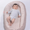 The Muffin Onesie Set with Long Sleeves, Heather Grey Stripe - Onesies - 6