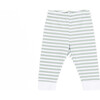 The Muffin Lullaby Bottom in Long, Green Stripes - Pajamas - 1 - thumbnail