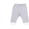 The Muffin Lullaby Set with Long Sleeves, Heather Grey Stripe - Mixed Apparel Set - 4 - thumbnail