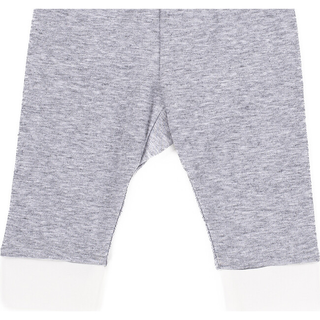 The Muffin Lullaby Bottom in Long, Heather Grey - Pajamas - 3