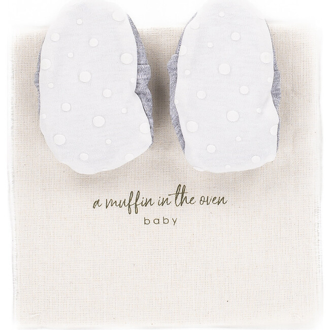 The Muffin First Steps Shoes, Muffin White