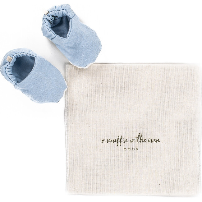 The Muffin First Steps Shoes, Muffin Blue