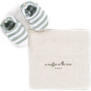 The Muffin First Steps Shoes, Green Stripes - Other Accessories - 1 - thumbnail