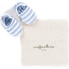 The Muffin First Steps Shoes, Blue Stripes - Other Accessories - 1 - thumbnail