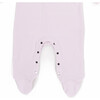 The Muffin Collar Button-Up Playsuit with Long Sleeves, Muffin Pink - Rompers - 3