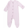 The Muffin Button-Up Playsuit with Long Sleeves, Muffin Pink - Rompers - 2