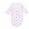 The Muffin Angel Suit, Pink Stripes - Nightgowns - 1 - thumbnail
