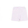 The Muffin Lullaby Bottom in Short, Pink Stripes - Pajamas - 1 - thumbnail