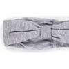 The Muffin Bow Headband, Heather Grey - Hair Accessories - 2