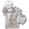 The Muffin Lullaby Set with Accessories, Heather Grey Stripe - Mixed Gift Set - 2