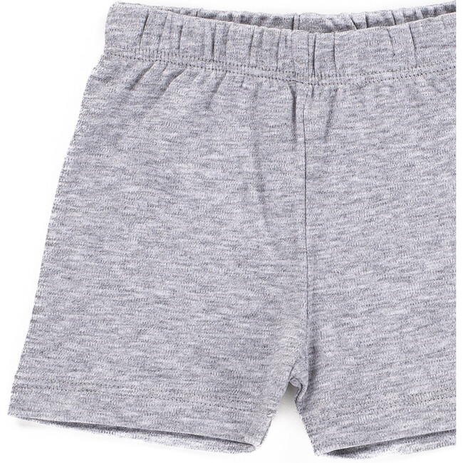 The Muffin Lullaby Bottom in Short, Heather Grey - Pajamas - 2