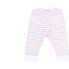 The Muffin Lullaby Bottom in Long, Pink Stripes - Pajamas - 1 - thumbnail