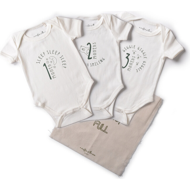 The Milestone Set 3 Pieces, White - Mixed Gift Sets - 1