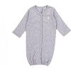 The Muffin Angel Suit, Heather Grey - Nightgowns - 1 - thumbnail