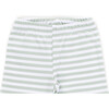 The Muffin Lullaby Bottom in Short, Green Stripes - Pajamas - 2