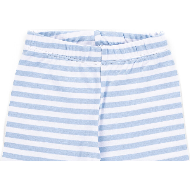 The Muffin Lullaby Bottom in Short, Blue Stripes