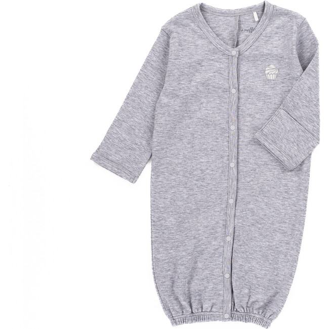 The Muffin Angel Suit, Heather Grey