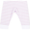 The Muffin Lullaby Bottom in Long, Pink Stripes - Pajamas - 3 - thumbnail