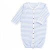 The Muffin Angel Suit, Blue Stripes - Nightgowns - 2