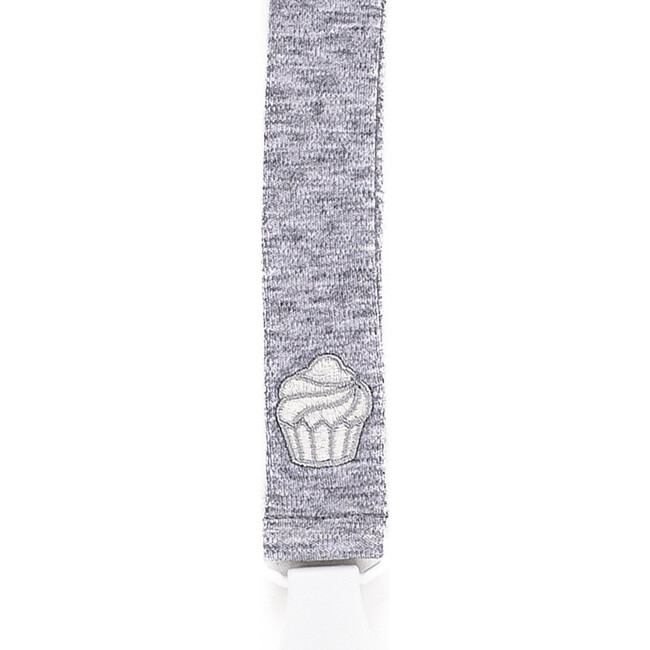 Save The Binky Pacifier Clip, Heather Grey