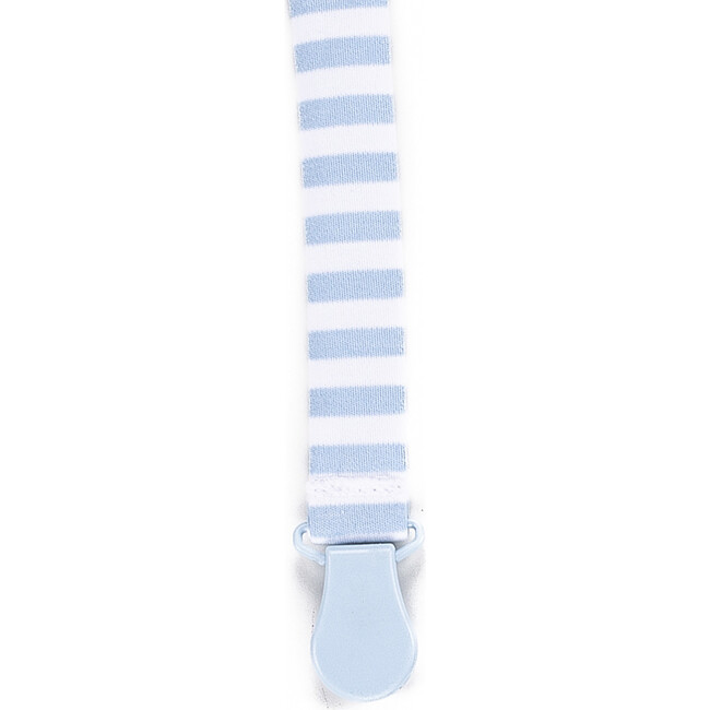 Save The Binky Pacifier Clip, Blue Stripes - Pacifiers - 2