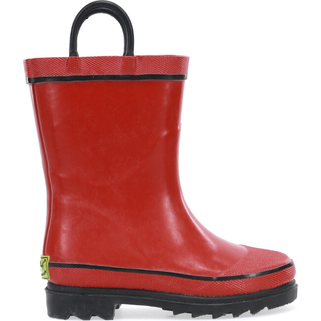 Firechief 2 Rubber Rain Boot, Red - Rain Boots - 1