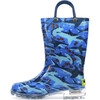 Shark Chase Lighted PVC Rain Boot, Blue - Rain Boots - 3 - thumbnail