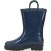 Firechief 2 Rubber Rain Boot, Navy - Rain Boots - 4 - thumbnail