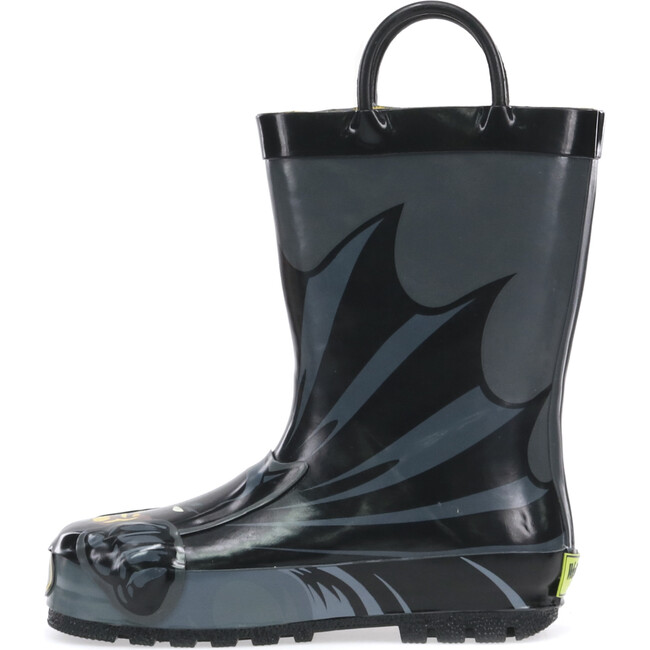Batman Everlasting Printed Rubber Rain Boot, Black - Rain Boots - 4