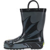 Batman Everlasting Printed Rubber Rain Boot, Black - Rain Boots - 4