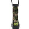 Camo Printed Rubber Rain Boot, Green - Rain Boots - 3