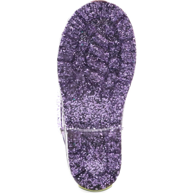 Glitter PVC Rain Boot, Lilac - Rain Boots - 5