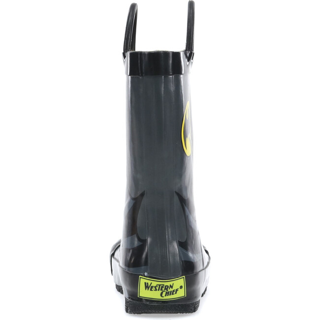 Batman Everlasting Printed Rubber Rain Boot, Black - Rain Boots - 5