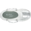 Glitter PVC Rain Boot, Silver - Rain Boots - 6