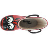 Ladybug Printed Rubber Rain Boot, Red - Rain Boots - 6