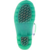 Glitter Ombre Lighted PVC Rain Boot, Teal - Rain Boots - 6